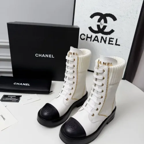 Replica Chanel Boots For Women #1400602 $122.00 USD for Wholesale