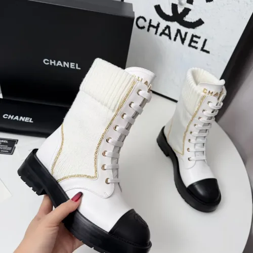 Replica Chanel Boots For Women #1400602 $122.00 USD for Wholesale