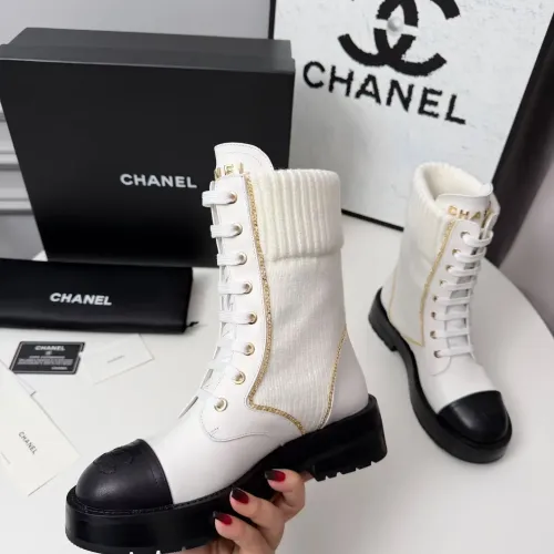 Replica Chanel Boots For Women #1400602 $122.00 USD for Wholesale