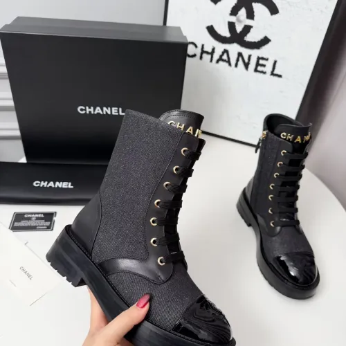 Replica Chanel Boots For Women #1400605 $122.00 USD for Wholesale