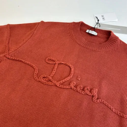 Replica Christian Dior Sweaters Long Sleeved For Unisex #1400609 $88.00 USD for Wholesale