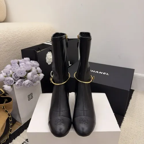 Replica Chanel Boots For Women #1400612 $130.00 USD for Wholesale