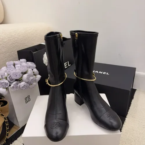 Replica Chanel Boots For Women #1400612 $130.00 USD for Wholesale