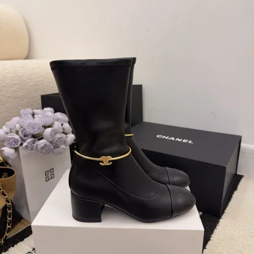 Replica Chanel Boots For Women #1400612 $130.00 USD for Wholesale