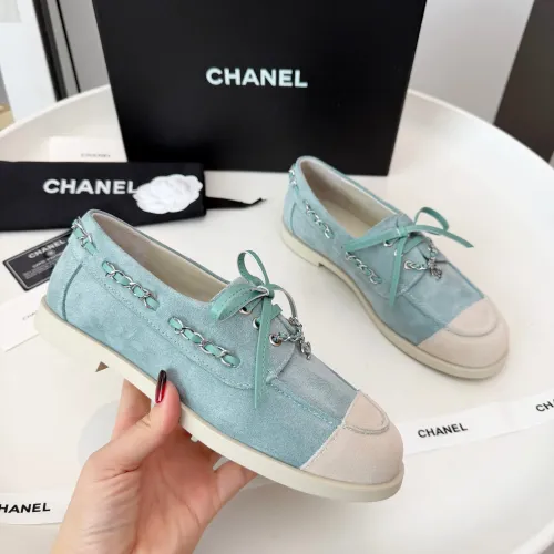 Replica Chanel Flat Shoes For Women #1400632 $98.00 USD for Wholesale