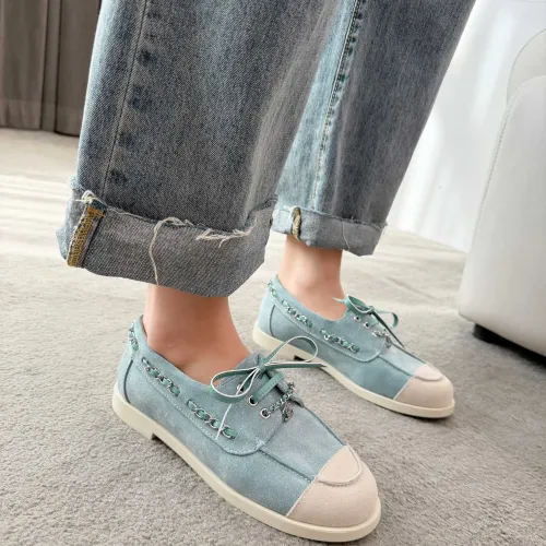 Replica Chanel Flat Shoes For Women #1400632 $98.00 USD for Wholesale
