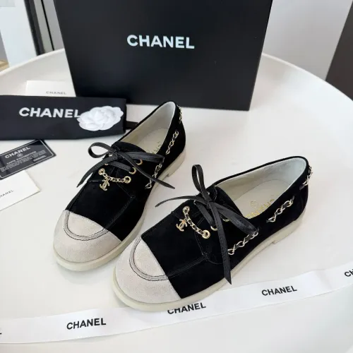 Chanel Flat Shoes For Women #1400633 $98.00 USD, Wholesale Replica Chanel Flat Shoes