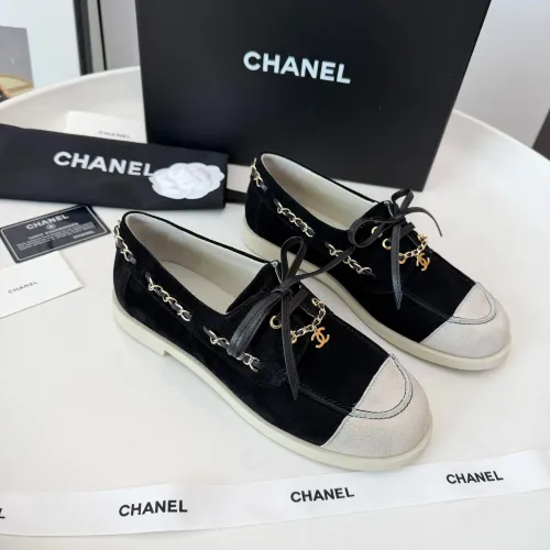 Replica Chanel Flat Shoes For Women #1400633 $98.00 USD for Wholesale
