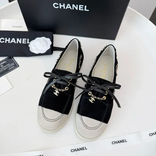 Replica Chanel Flat Shoes For Women #1400633 $98.00 USD for Wholesale