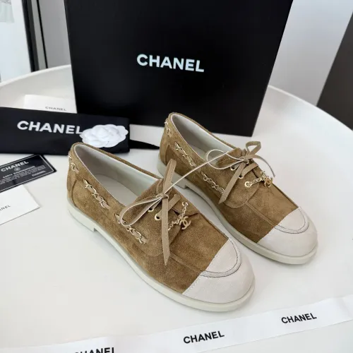 Replica Chanel Flat Shoes For Women #1400634 $98.00 USD for Wholesale