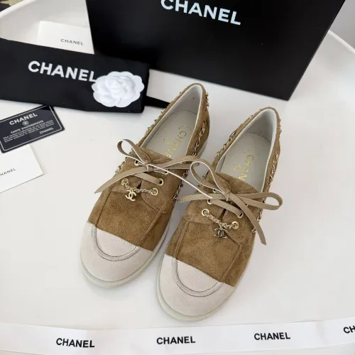 Replica Chanel Flat Shoes For Women #1400634 $98.00 USD for Wholesale
