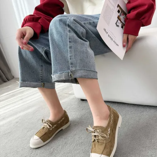 Replica Chanel Flat Shoes For Women #1400634 $98.00 USD for Wholesale