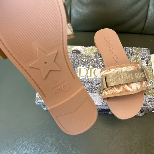 Replica Christian Dior Slippers For Women #1400635 $80.00 USD for Wholesale