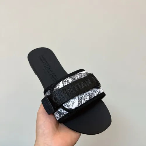 Replica Christian Dior Slippers For Women #1400636 $80.00 USD for Wholesale