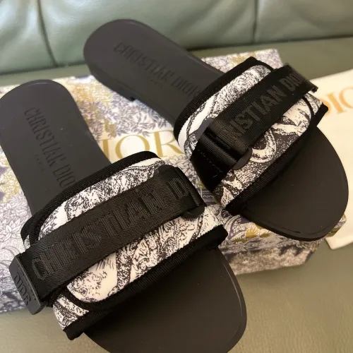 Replica Christian Dior Slippers For Women #1400636 $80.00 USD for Wholesale