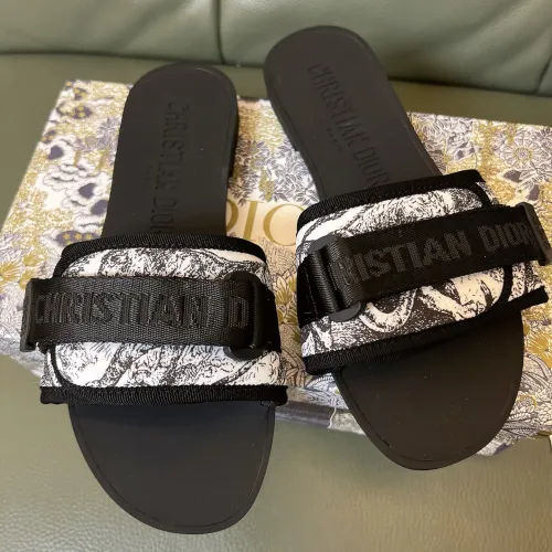 Replica Christian Dior Slippers For Women #1400636 $80.00 USD for Wholesale