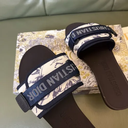 Replica Christian Dior Slippers For Women #1400637 $80.00 USD for Wholesale