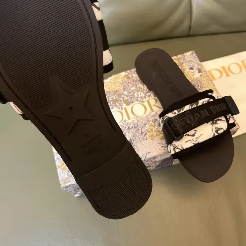 Replica Christian Dior Slippers For Women #1400638 $80.00 USD for Wholesale