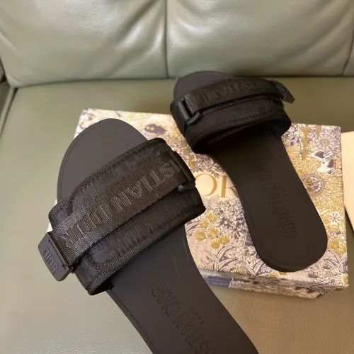 Replica Christian Dior Slippers For Women #1400640 $80.00 USD for Wholesale