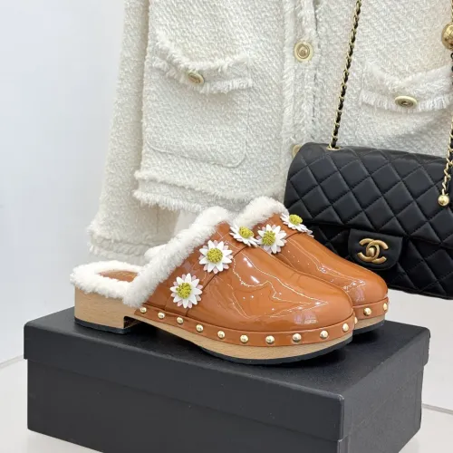 Chanel Slippers For Women #1400647 $122.00 USD, Wholesale Replica Chanel Slippers
