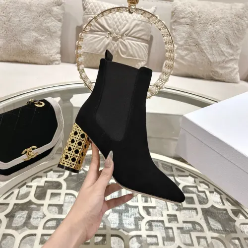 Replica Christian Dior Boots For Women #1400673 $128.00 USD for Wholesale