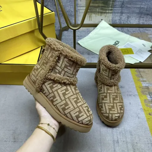 Fendi Fashion Boots For Women #1400682 $112.00 USD, Wholesale Replica Fendi Fashion Boots
