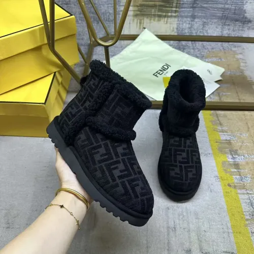 Fendi Fashion Boots For Women #1400683 $112.00 USD, Wholesale Replica Fendi Fashion Boots