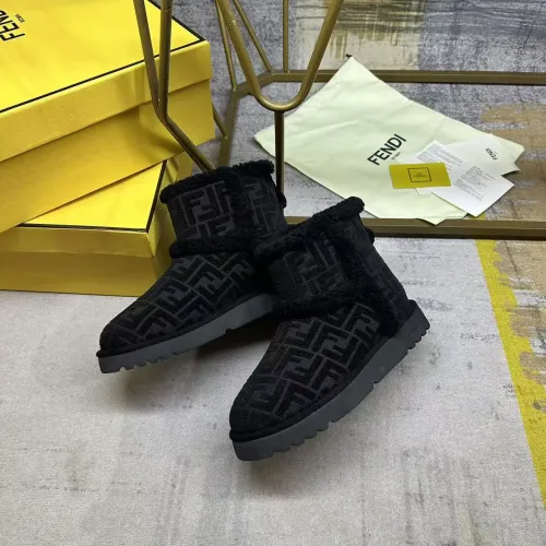 Replica Fendi Fashion Boots For Women #1400683 $112.00 USD for Wholesale