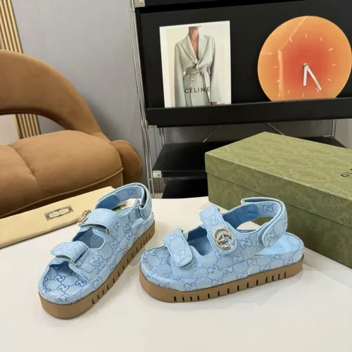 Replica Gucci Sandal For Women #1400701 $85.00 USD for Wholesale