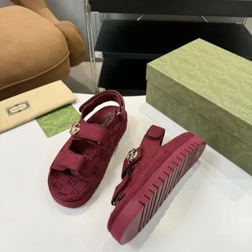 Replica Gucci Sandal For Women #1400703 $85.00 USD for Wholesale