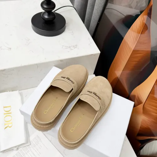 Replica Christian Dior Slippers For Women #1400726 $96.00 USD for Wholesale