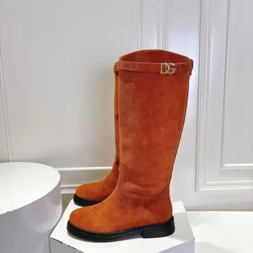 Dolce &amp; Gabbana D&amp;G Boots For Women #1400736 $145.00 USD, Wholesale Replica Dolce &amp; Gabbana D&amp;G Boots