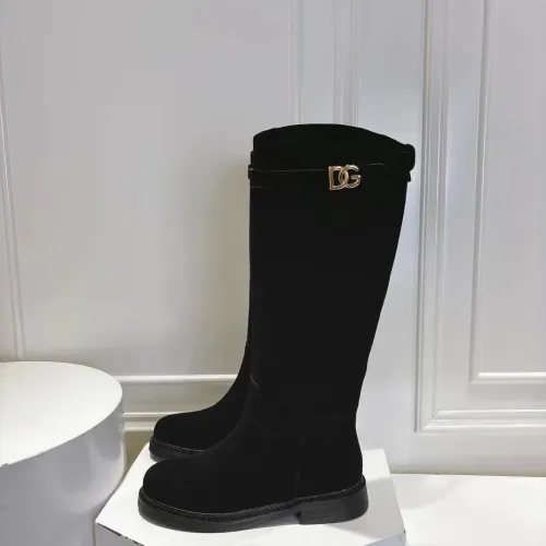 Dolce &amp; Gabbana D&amp;G Boots For Women #1400737 $145.00 USD, Wholesale Replica Dolce &amp; Gabbana D&amp;G Boots