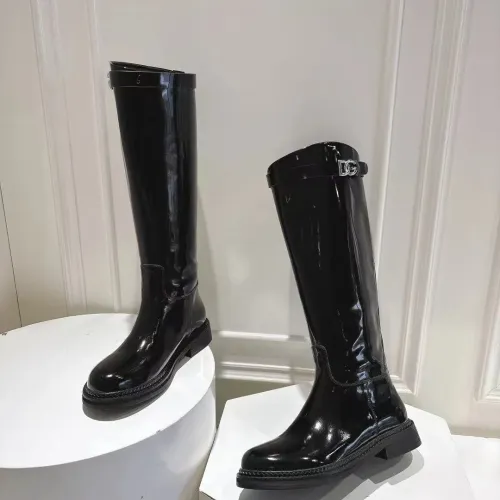 Dolce &amp; Gabbana D&amp;G Boots For Women #1400738 $145.00 USD, Wholesale Replica Dolce &amp; Gabbana D&amp;G Boots
