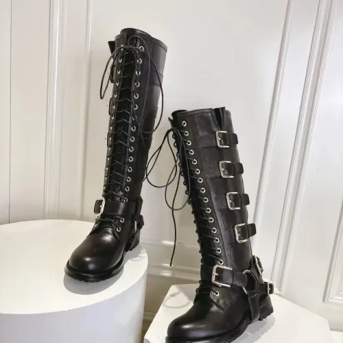 Dolce &amp; Gabbana D&amp;G Boots For Women #1400740 $220.00 USD, Wholesale Replica Dolce &amp; Gabbana D&amp;G Boots