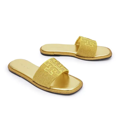 Replica Tory Burch TB Slippers For Women #1400763 $92.00 USD for Wholesale
