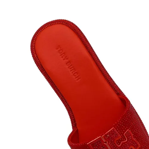Replica Tory Burch TB Slippers For Women #1400766 $92.00 USD for Wholesale
