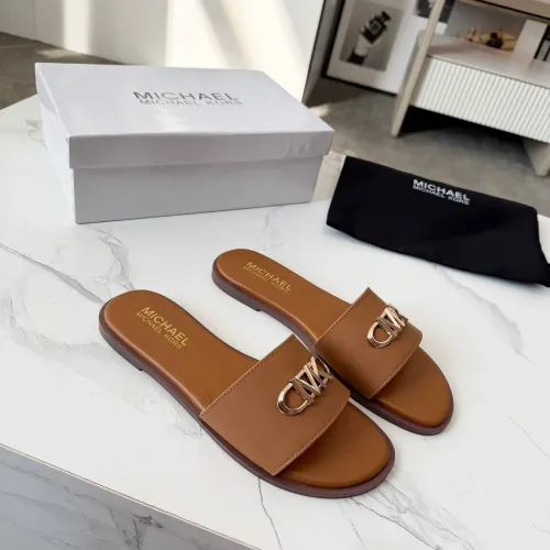 Replica Michael Kors Slippers For Women #1400785 $82.00 USD for Wholesale