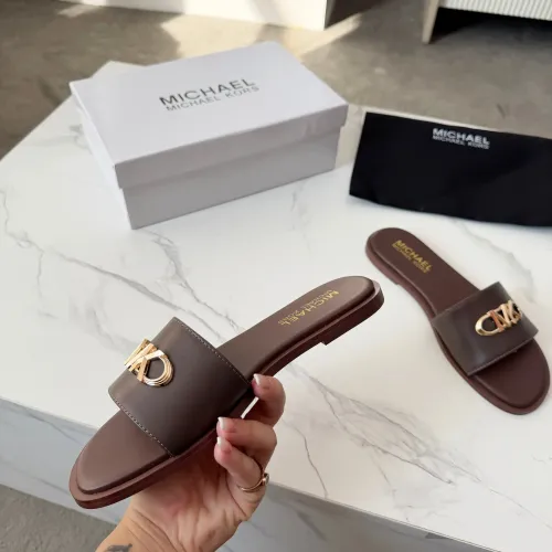 Replica Michael Kors Slippers For Women #1400786 $82.00 USD for Wholesale
