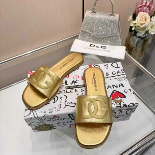 Replica Dolce & Gabbana D&G Slippers For Women #1400790 $82.00 USD for Wholesale