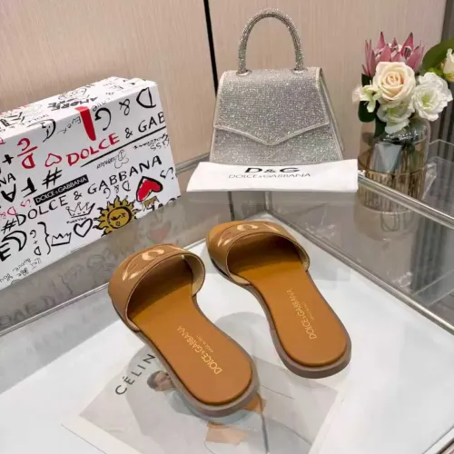 Replica Dolce & Gabbana D&G Slippers For Women #1400792 $82.00 USD for Wholesale