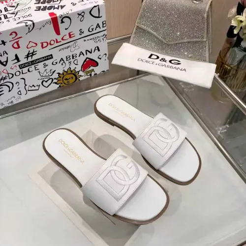 Dolce &amp; Gabbana D&amp;G Slippers For Women #1400794 $82.00 USD, Wholesale Replica Dolce &amp; Gabbana D&amp;G Slippers