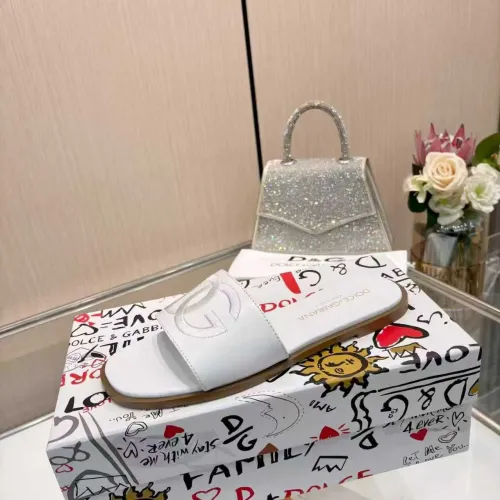Replica Dolce & Gabbana D&G Slippers For Women #1400794 $82.00 USD for Wholesale