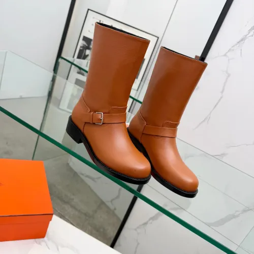 Hermes Boots For Women #1400802 $160.00 USD, Wholesale Replica Hermes Boots