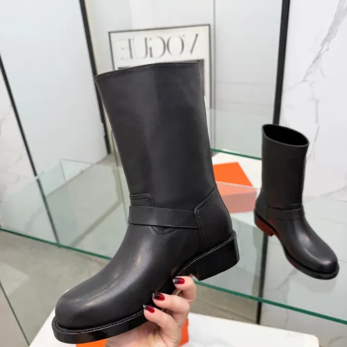 Replica Hermes Boots For Women #1400803 $160.00 USD for Wholesale