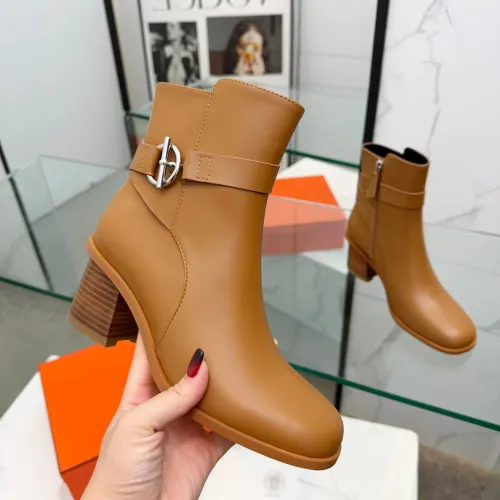 Hermes Boots For Women #1400804 $145.00 USD, Wholesale Replica Hermes Boots