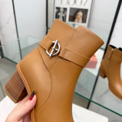 Replica Hermes Boots For Women #1400804 $145.00 USD for Wholesale