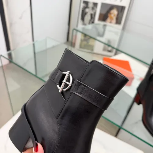 Replica Hermes Boots For Women #1400805 $145.00 USD for Wholesale