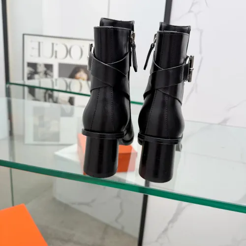 Replica Hermes Boots For Women #1400805 $145.00 USD for Wholesale