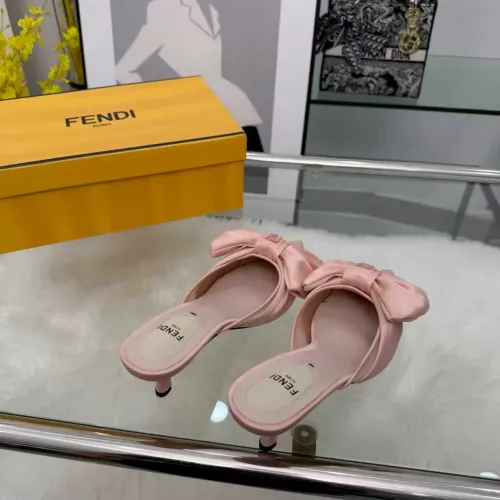 Replica Fendi Slippers For Women #1400810 $88.00 USD for Wholesale